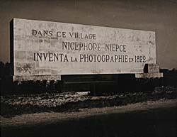 Niepce Monument, 1930's 